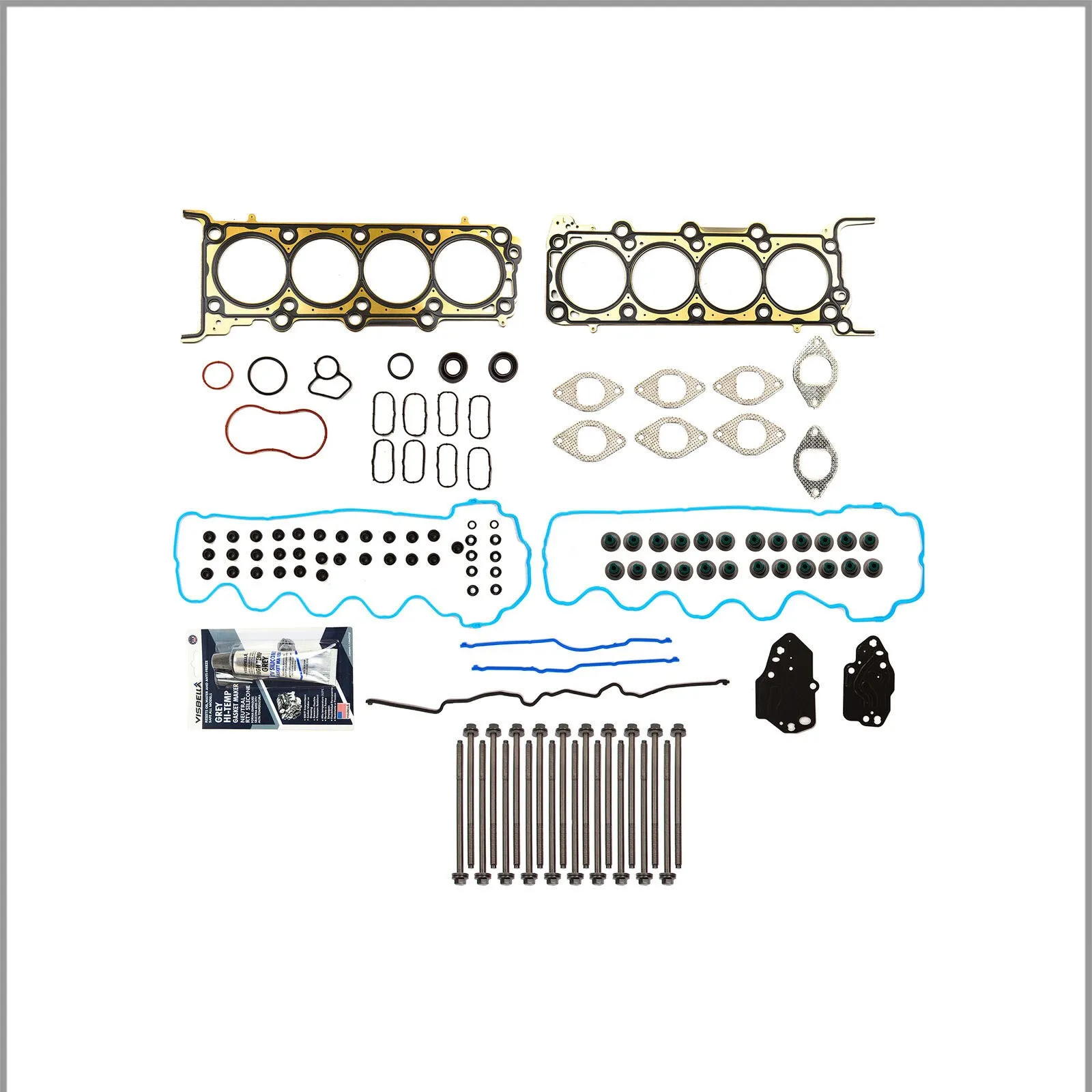 

Head Gasket Bolts Set Fits 05-06 Ford Mustang 4.6L SOHC 24V VIN H