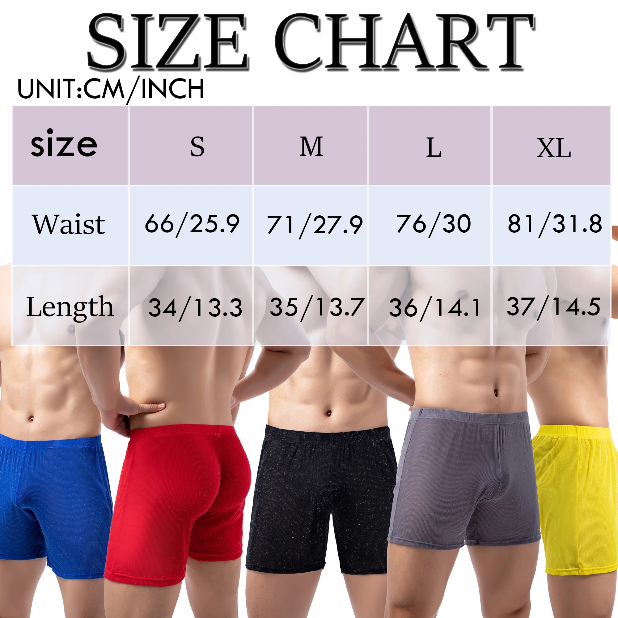 FYXLJJ Sexy Men Mesh Trunk Boxer Briefs Shorts Transparent Male Lounge Boxer Shorts Nightwear Sleep Bottom Man Mesh Sheer Boxers
