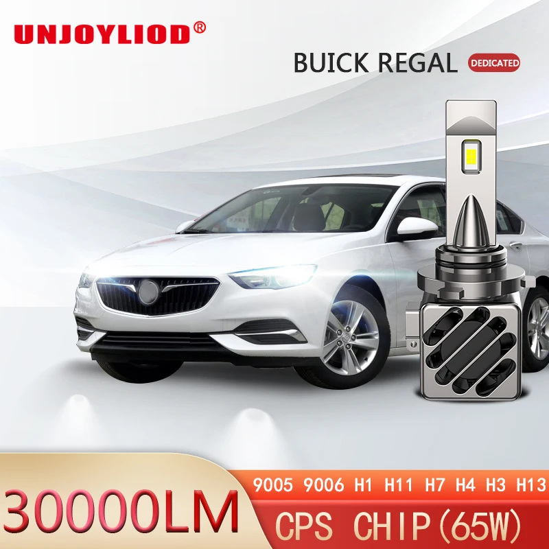 

09-19 Buick Regal Led Headlights Modified Gs Super Bright New Spotlight Old Lens High Beam Near Beam Car Bulb