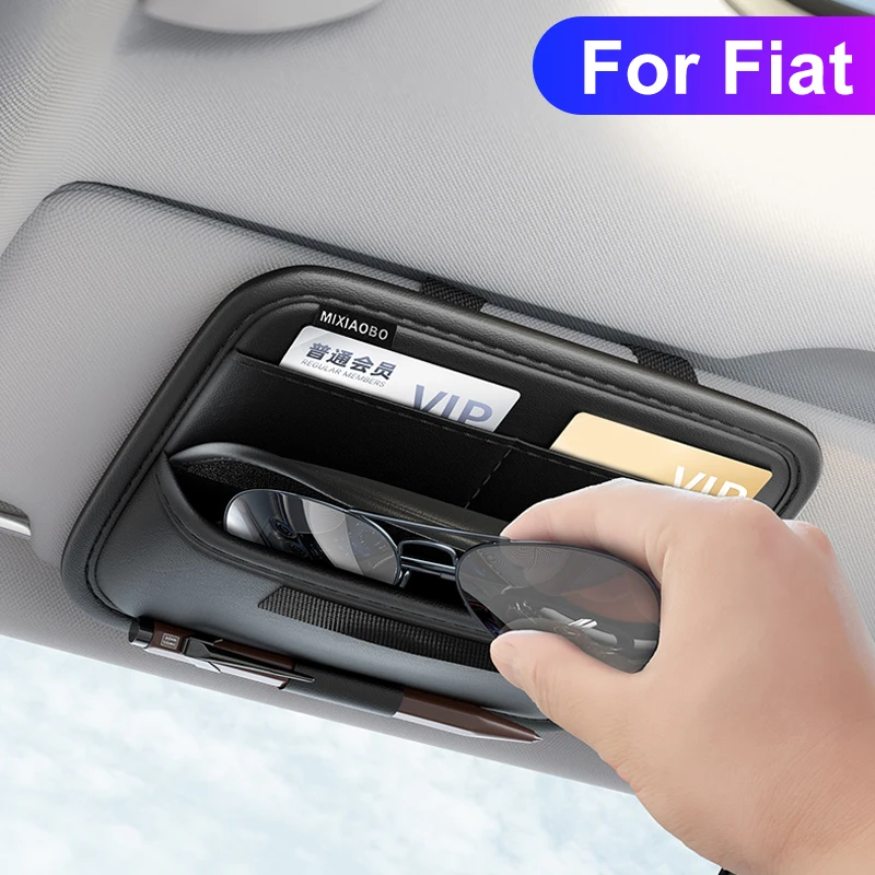 Универсальный козырек для Fiat 2003-2025 футляр очков Fastback Cronos E-Ulysse Pulse Mobi Strada Fullback Toro Tipo