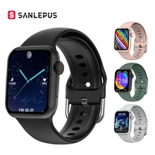 SANLEPUS Smart Watch 2021 Men Women Smartwatch Wireless Charging Bluetooth Call Custom Watch Face Fi