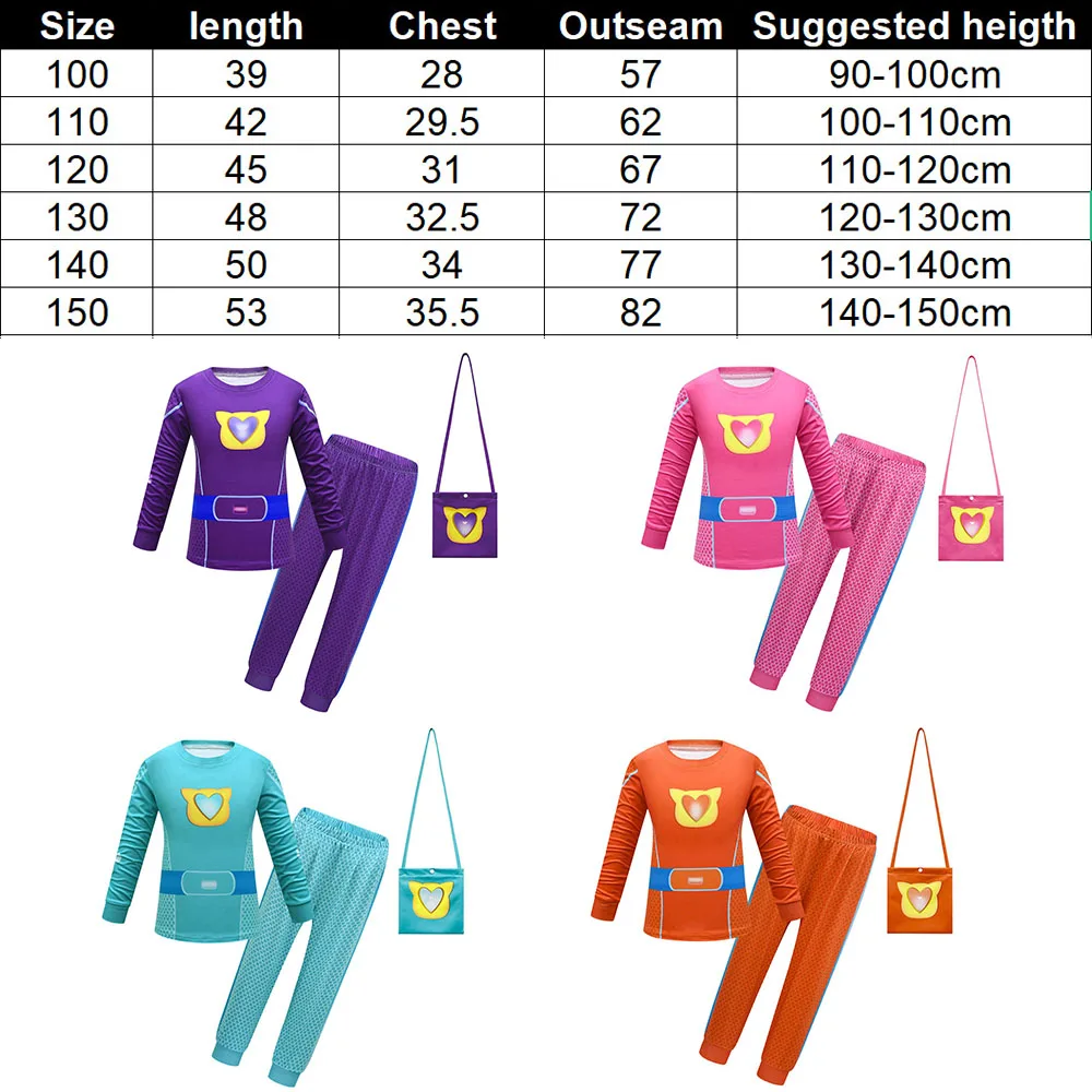 Костюм для косплея супер-Китти девочек и мальчиков мультяшная одежда Свитшот