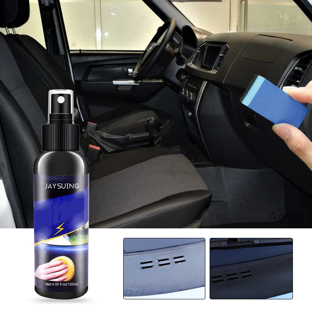 

Car Plastic Restorer Quick Coating For Car Interior Refurbish Auto Leather Renovator Conditioner for Car Protection Cleaning
