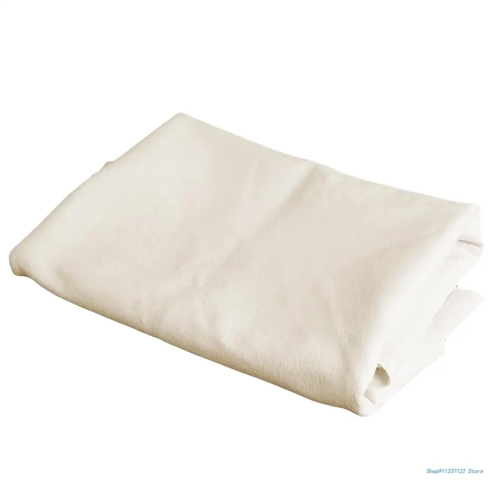

Natural Suede Leather Car Cleaning Towels Drying Washing Cloth New 50x80cm
