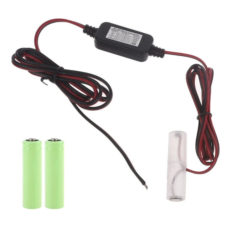 

Universal 4.5V AA Battery Eliminators Power Supply Cable to 3Pcs 1.5V AA LR6 AM3 L21D