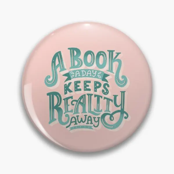 

Булавка «Книга а день» сохраняет реальность вдали от мягкой кнопки, булавка на лацкан для влюбленных, декоративный подарок, женское творческое металлическое искусственное украшение, модное милое ювелирное изделие