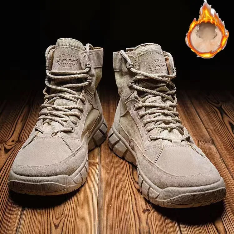 

Boot for Man Autumn Winter Shoes 2021 New Stree Style Retro Sewing Leather Men Ankle Desert Boots Male Short Work Botas