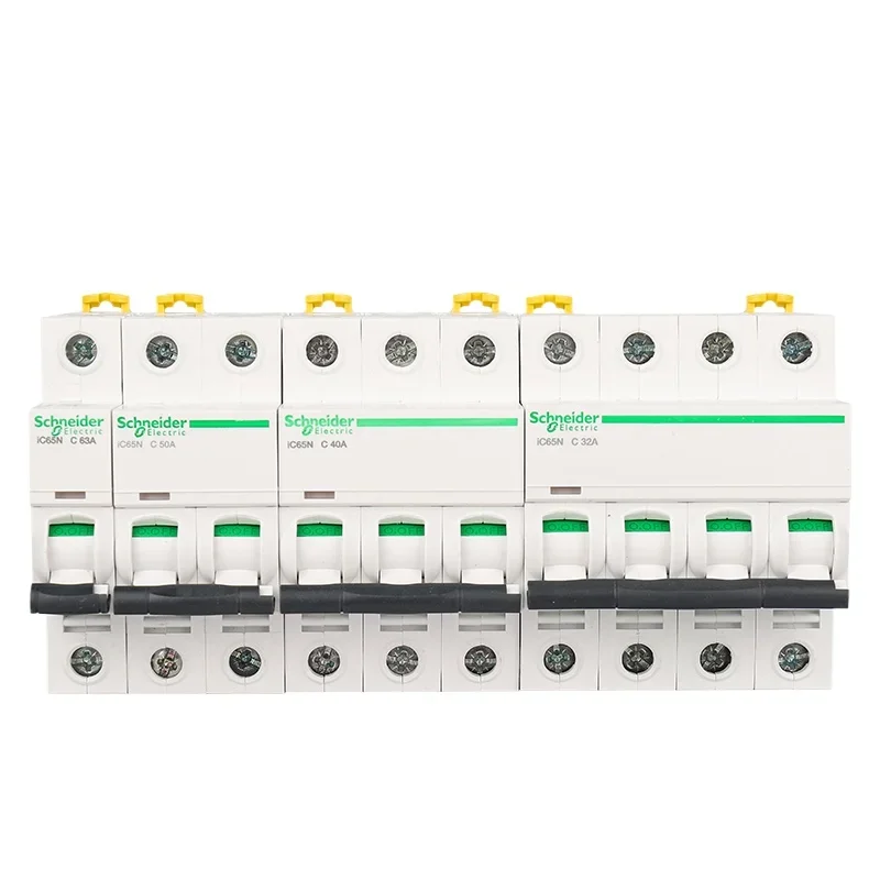 Фото Schneider Electric Acti9 iC65N iC601P MCB Миниатюрный автоматический выключатель 1A 2A 4A 6A 10A 16A 20A 25A 32A 40A Воздушный выключатель №5
