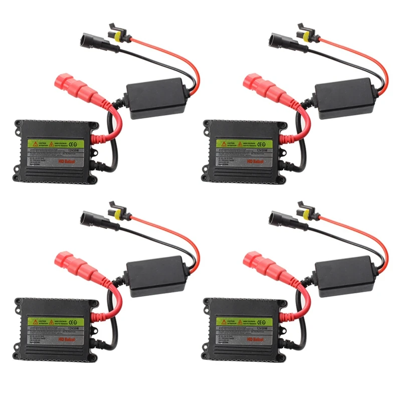 

Тонкий балласт 4X, ксеноновый балластный HID 35 Вт H1 H3 H3C H7 H11 H13