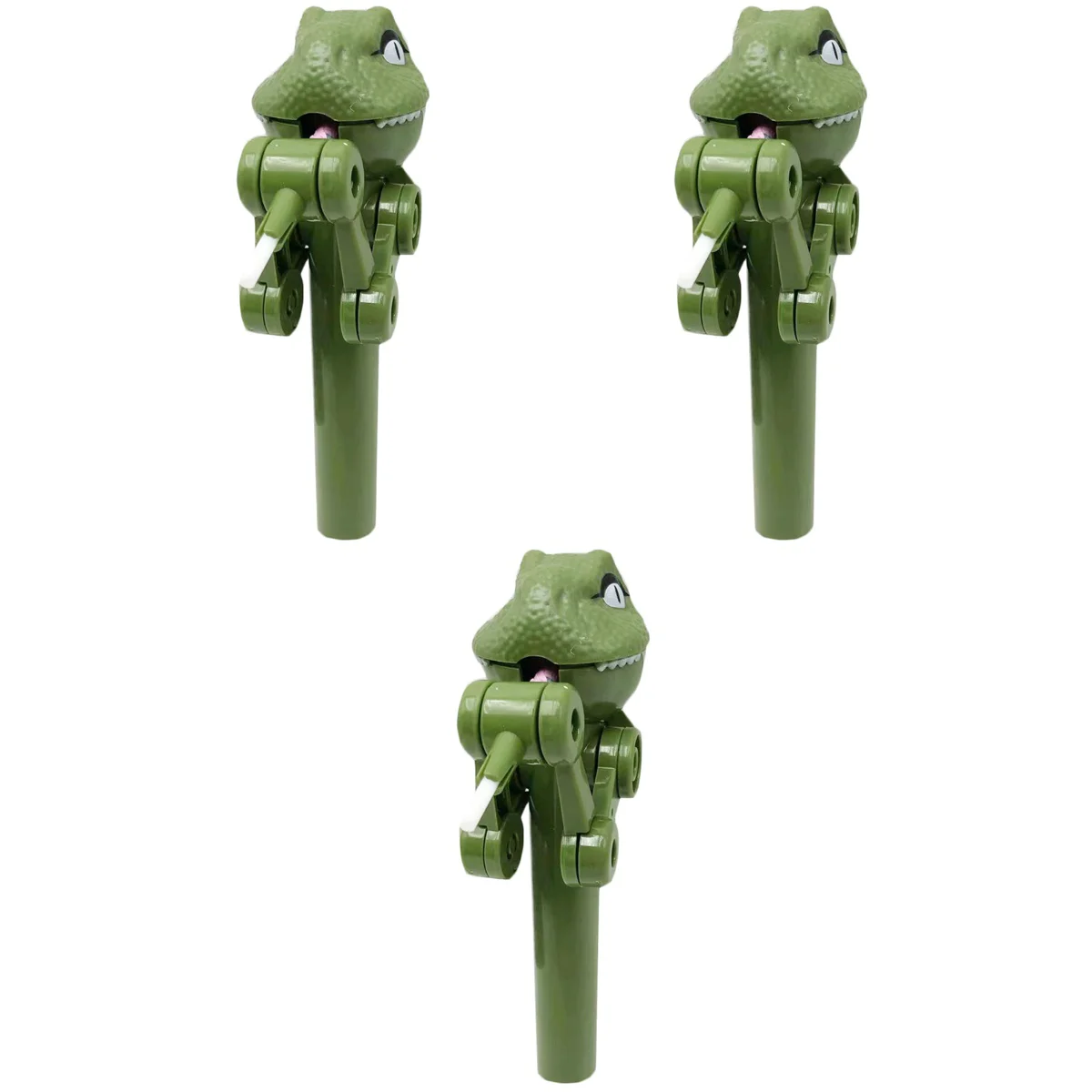 

Lollipop Toy Holder Toys Robot Candy Holders Kids Novelty Dinosaurups Case Decompression Lollipops Eat Sugarpersonalityuprelax