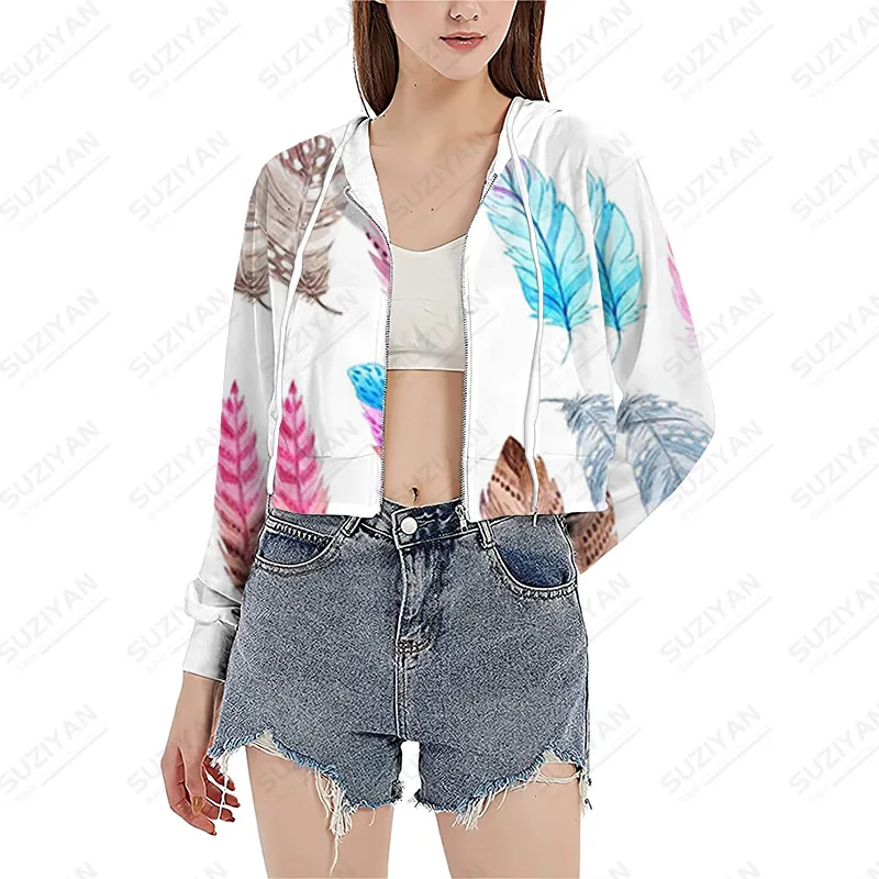 

Graphic Aesthetic Harajuku Casual Fashion Y2k Printed New Look Solid Color College Daily Thin Hooded Clothes Top Women Jackets