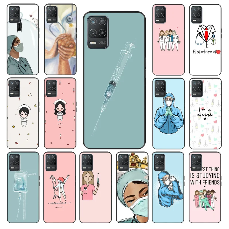 

Medicine Doctor Nurse Phone Case for OPPO Realme 8 7 6 6i C3 C21 C21Y C11 X3 SuperZoom A94 A74 A91 A53S A54