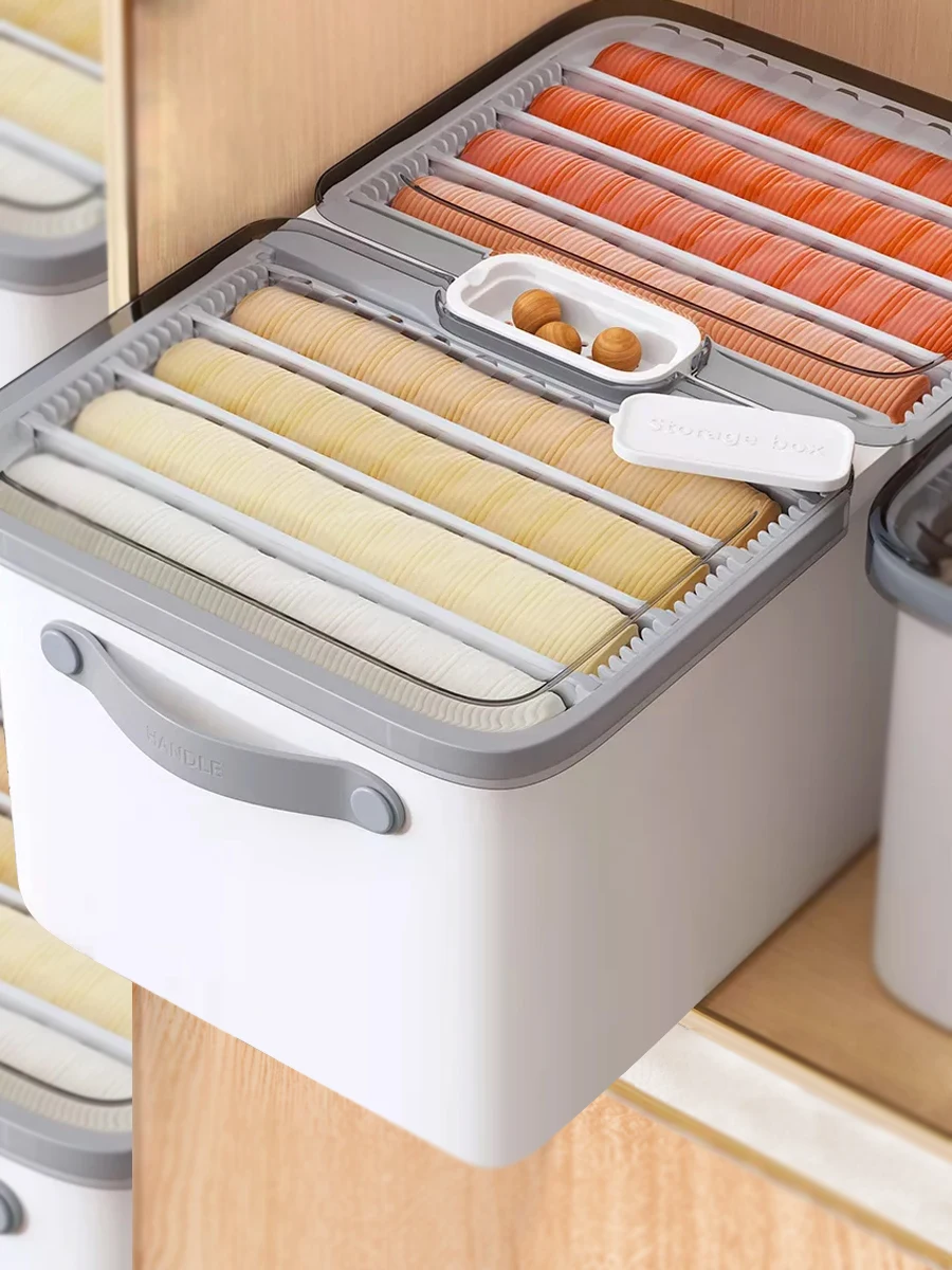 

Многослойный ящик для хранения одежды и брюк Joybos, ящик для домашней одежды, пластиковый ящик для хранения джинсов, гардероба