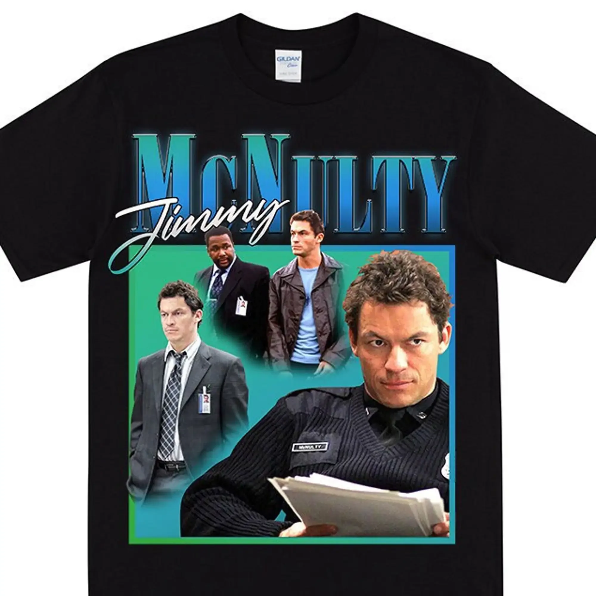 Футболка JIMMY McNULTY Tribute из проволоки винтажная забавная с двухъярусной тематикой