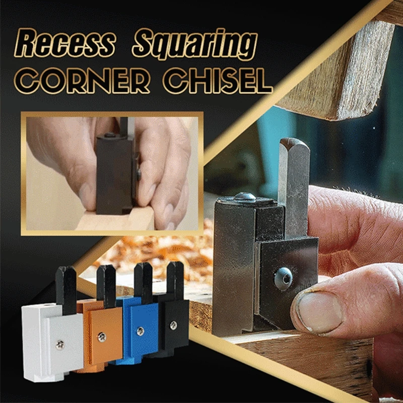 

Recess Squaring Corner Chisel Wood Carving Corner Chisel on Wood Square Hinge Recesses Mortising Right Angle Carving Chisel
