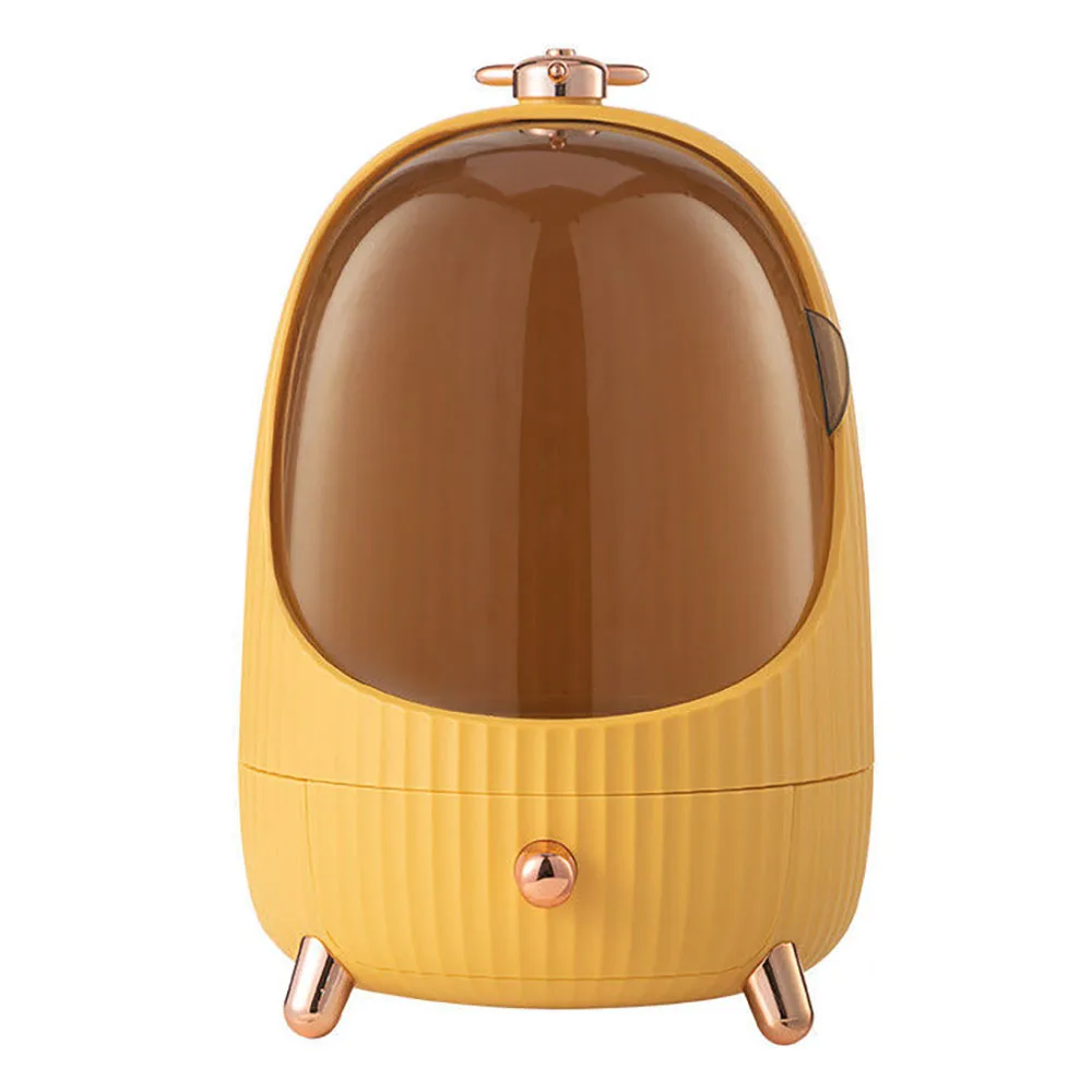 

Органайзер для косметики со светодиодный Ной подсветкой, Пыленепроницаемый Чехол для ухода за кожей, столешница, отделочная коробка с ящик...