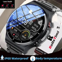 rollstimi 2022 new smart watch sport fitness tracker ecgppg ip68 waterproof heart rate smartwatch for men women huawei xiaomi