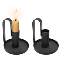 wrought iron candle holder black candlestick holders candle holders for wedding dinner party decoration