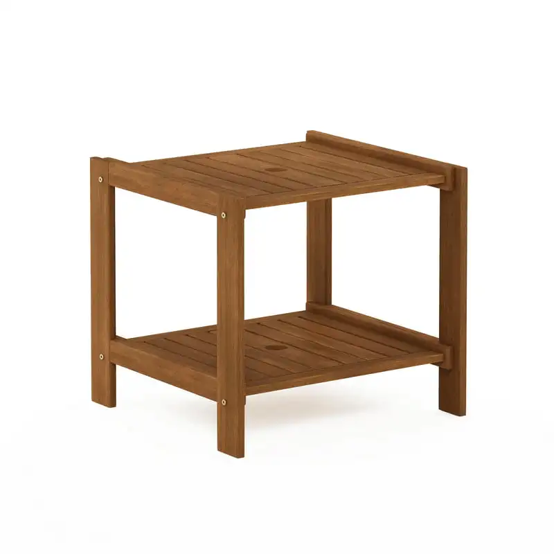 

Hardwood Outdoor Mississippi Side Table with Umbrella Hole
