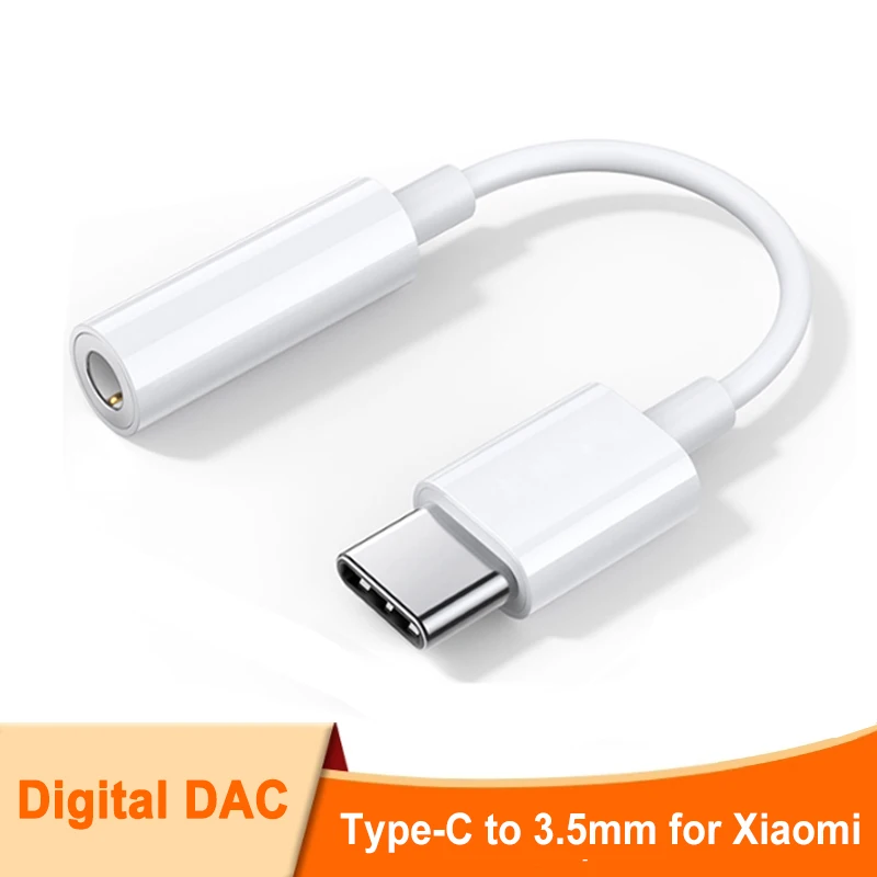Type-C to 3.5mm Aux Audio Adapter USB Type C Headset Jack Co