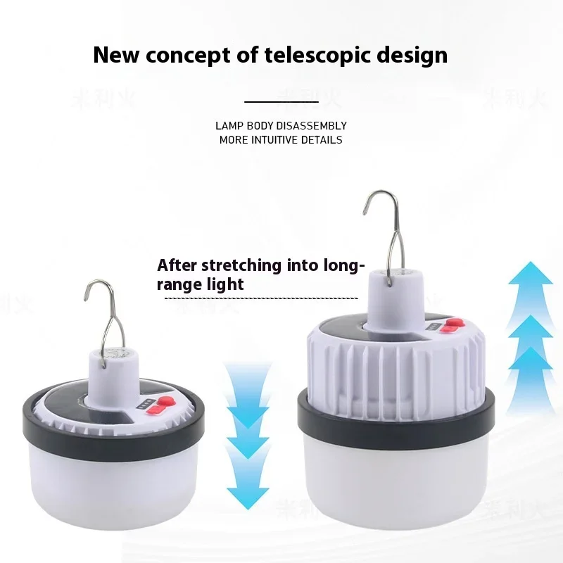 Уличная солнечная лампа для кемпинга портативная аварийная палатка