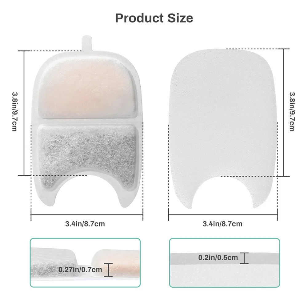 Фильтр для фонтана домашних животных с предварительной установкой Сменный