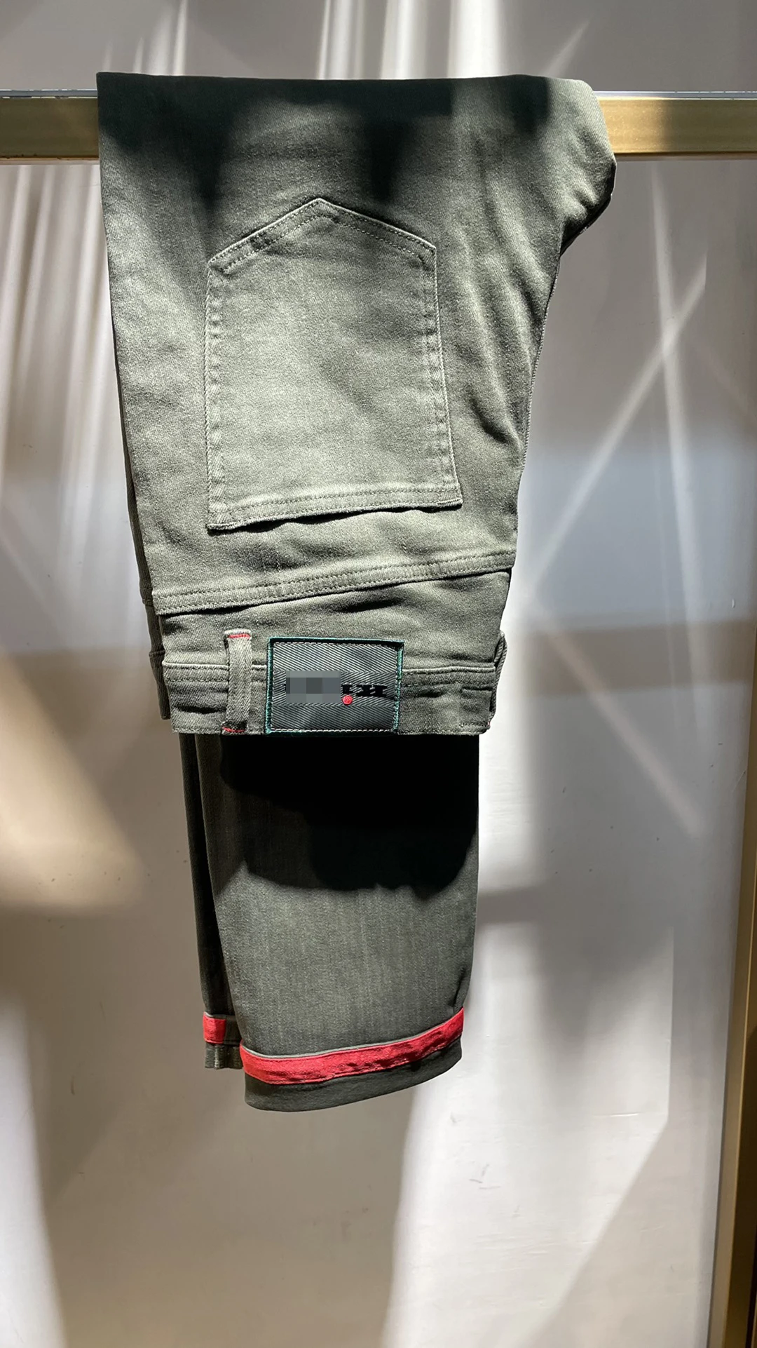 2024 DIKU Осенне-зимний джинсовый цвет: Размер: M-3XL Хлопковый эластичный материал