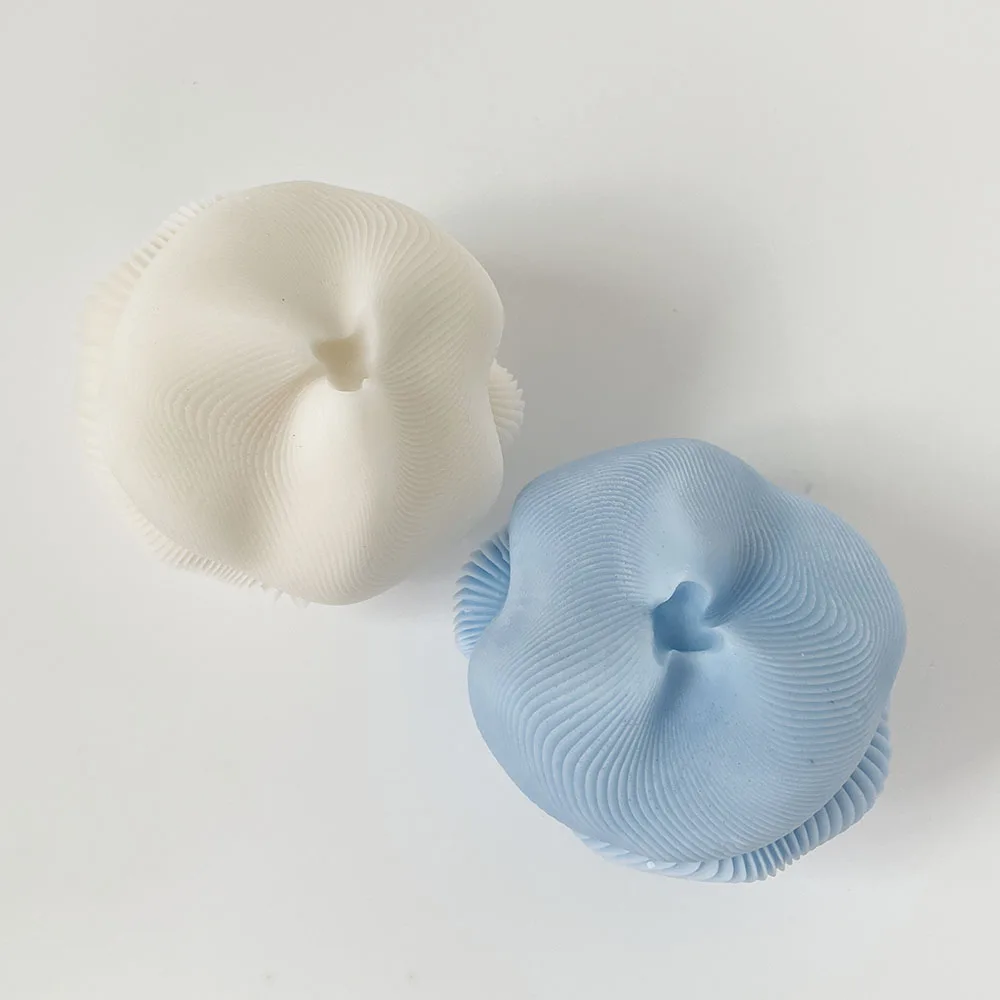 Вращающаяся силиконовая форма 3D Wave Vortex сделай сам художественное геометрическое