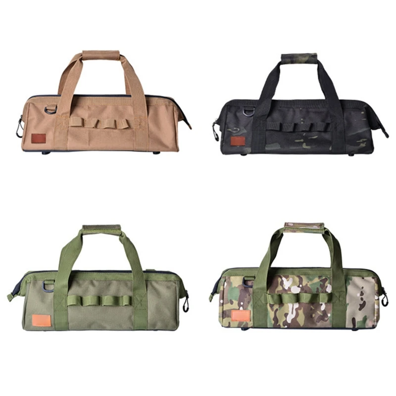 

Outdoor Camping Tool Bag Large Capacity Handbag Sundries Bag Collapsible Storage Box Durable Tent Peg Nails Bags