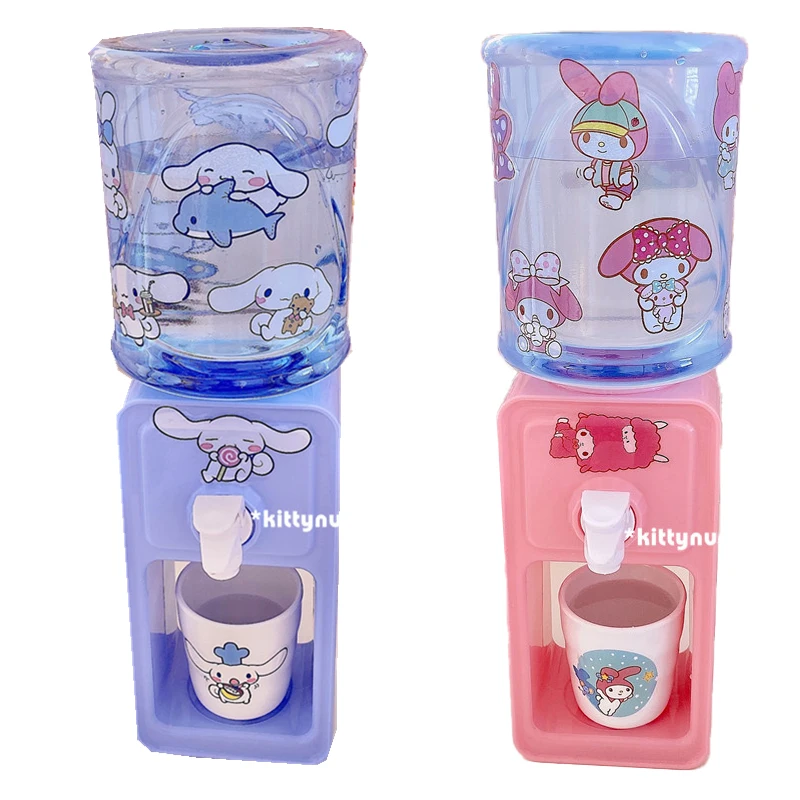 

1L Sanrios Mymelody Cinnamoroll Cartoon Kawaii Desktop Water Dispenser Dormitory Large Capacity Mini Water Dispenser Toy Gift