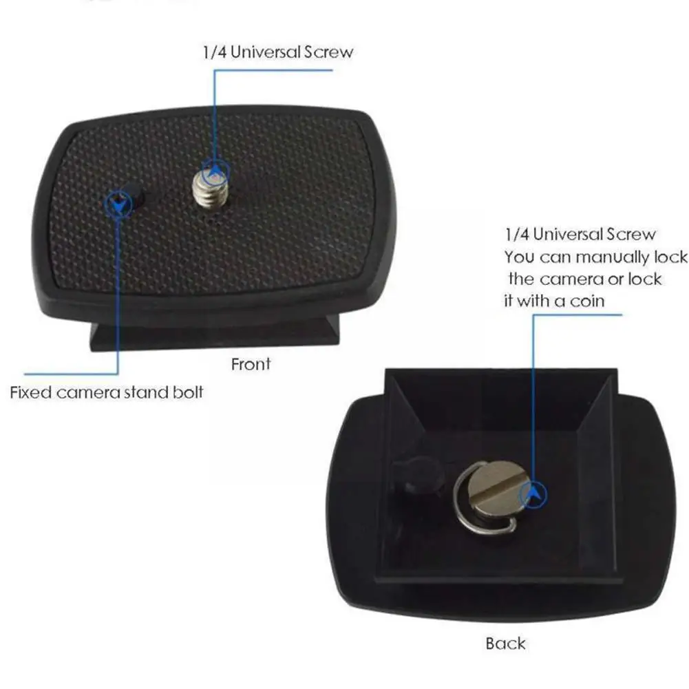 Быстросъемный штатив-монопод винтовой адаптер крепление для пластины загрузки