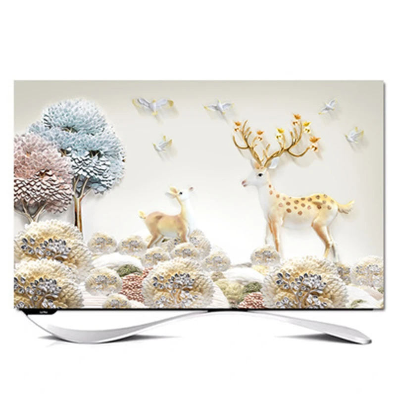На заказ 32 " - 85" дюймов декоративная крышка капота для экрана LCD TV PC пейзаж
