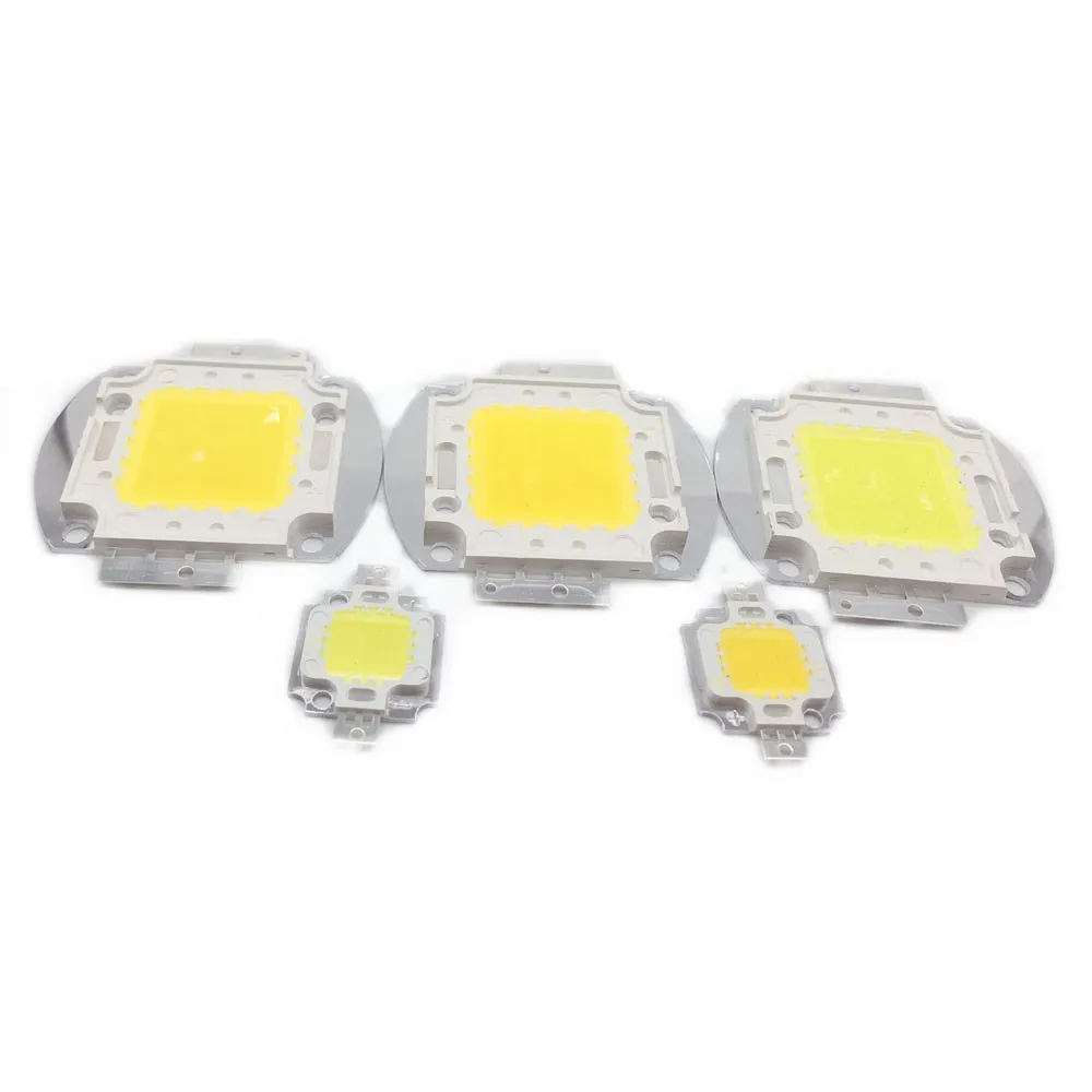 

10W 20W 30W 50W 100W LED light chip DC 12V 36V COB integrated LED light white/warm white diode DIY floodlight spotlight