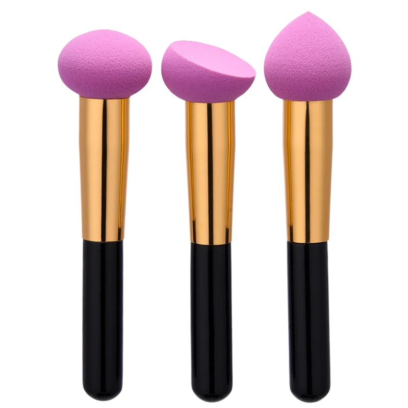 

Makeup Sponge Sponges Puff Head Blender Foundation Air Wet Beauty Cushion Round Brush Face Applicator Mushroom Dry