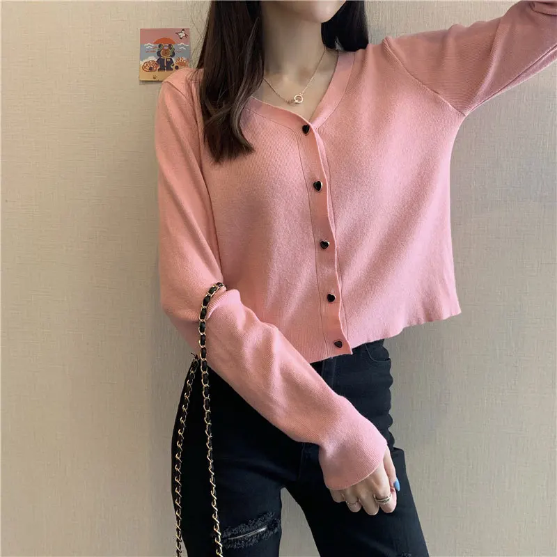 

Fashion Autumn Women Clothes Y2k Solid Casual Long Sleeve Tops Korean Simple Basic Jumper Solid Color Top Casual Clothes