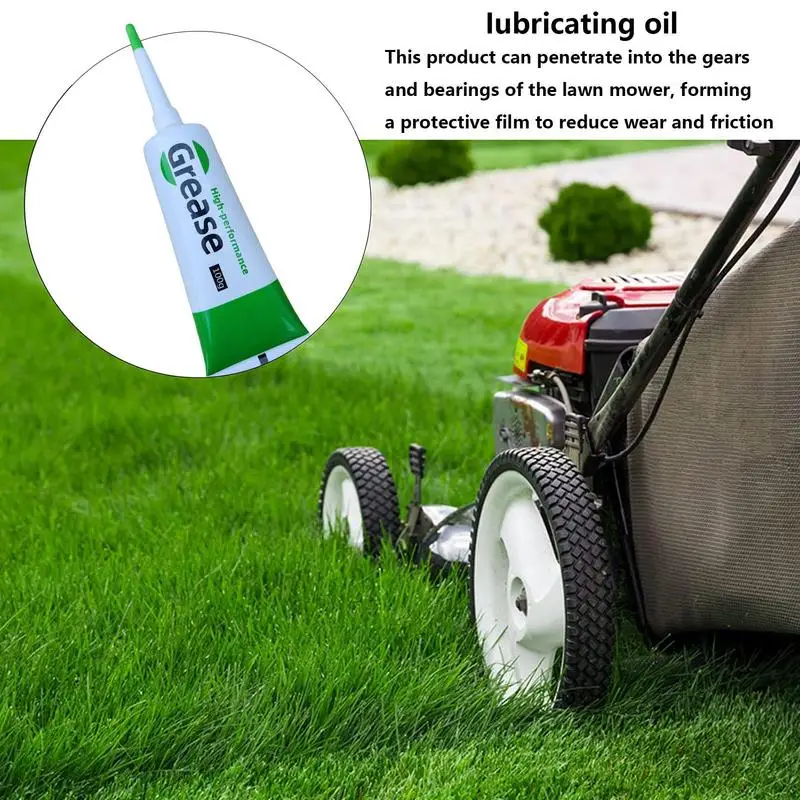 

Lawn Mower Lubricating Grease For O Ring 100g High-Temperature Resistant Lithium Grease Tube For Wheel Bearing Machine Lubricant