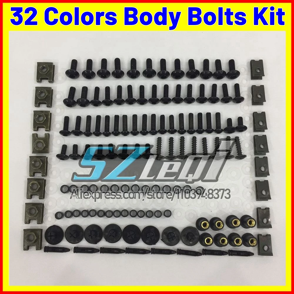 Полный комплект болтов обтекателя для BMW HONDA CBR KAWASAKI NINJA YAMAHA DUCATI Aprilia Agusta MV F4 ВСЕ