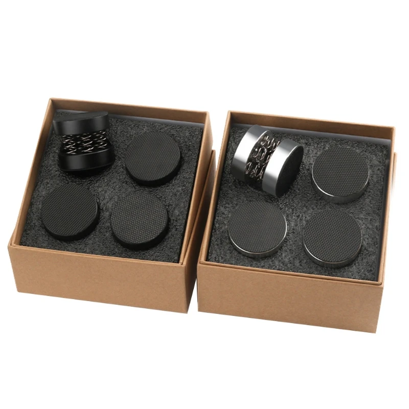 HiFi  Audio Speaker Electric Isolation Stand Feet Base Shock Absorber Pads Shock Spikes Spring Damping Pad Stimulation Pads