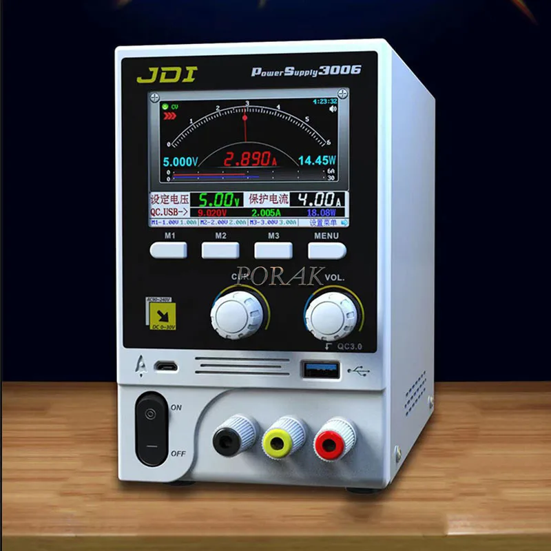 Блок питания JDI 3006 30 в 6 А 5 цифровой Регулируемый источник постоянного тока для