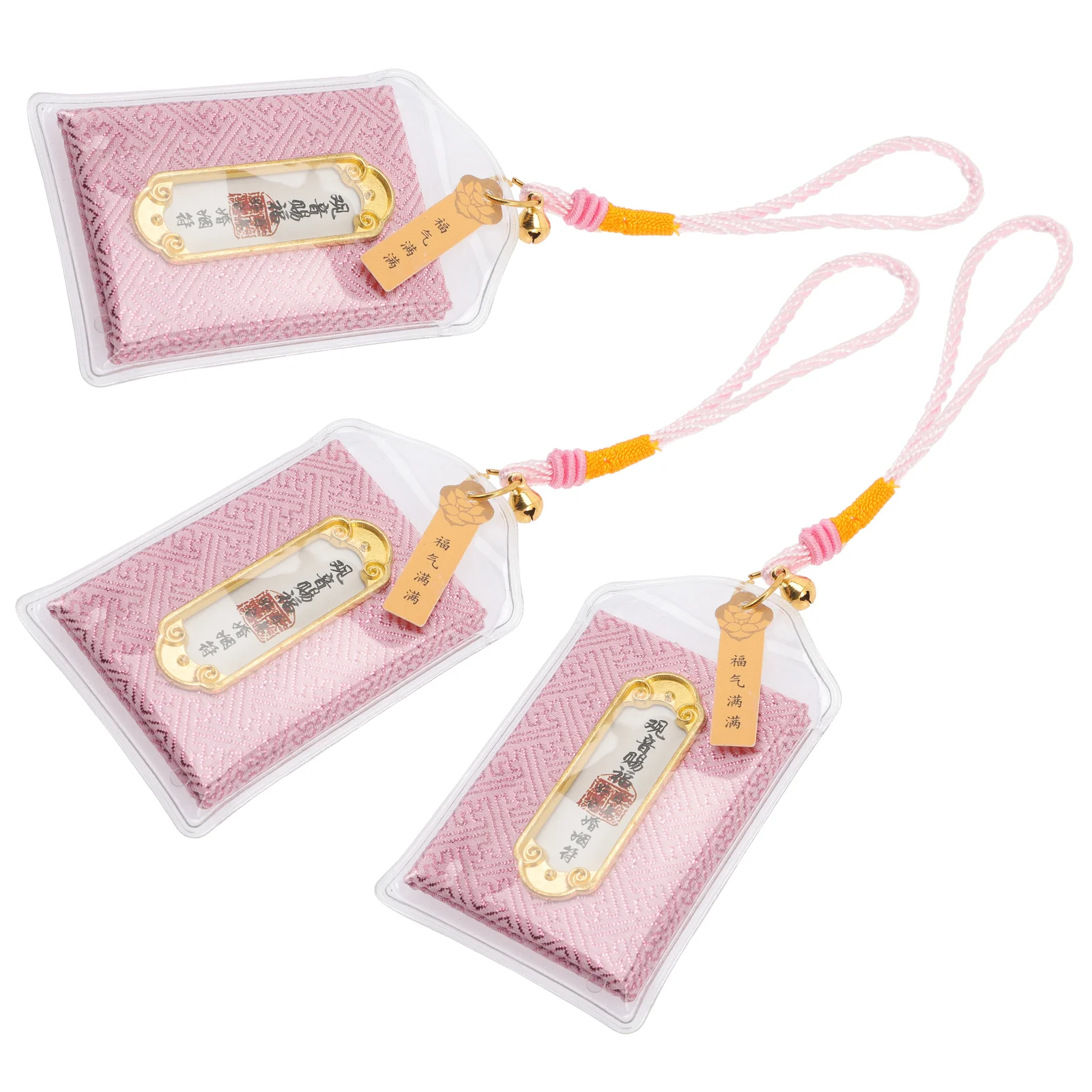 

Charm Japanese Luck Good Omamori Lucky Amulet Pendant Shrine Charms Blessing Car Shui Feng Cat Ornament Fortune Decor Necklace