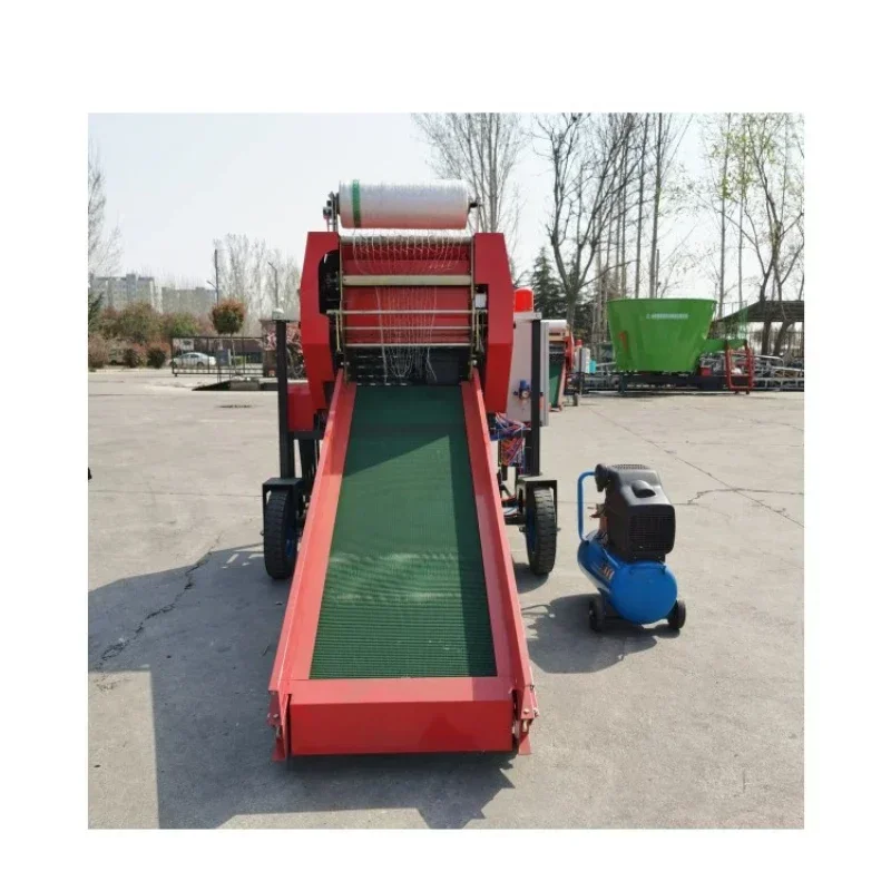 Гидравлический пресс для силоса на продажу Пресс кукурузы травы