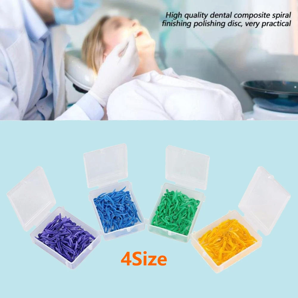 

4 Boxes Of Assembled 400pcs/Perforated Dental Disposable All 4 Sizes Of Interdental Wedges Non-toxic Medical Grade Plastic