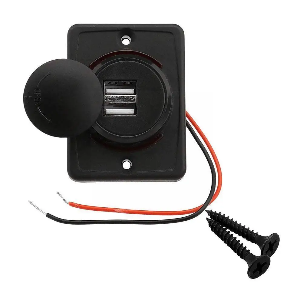 

Зарядное устройство с двумя Usb-портами 12-24 в 3,1 А