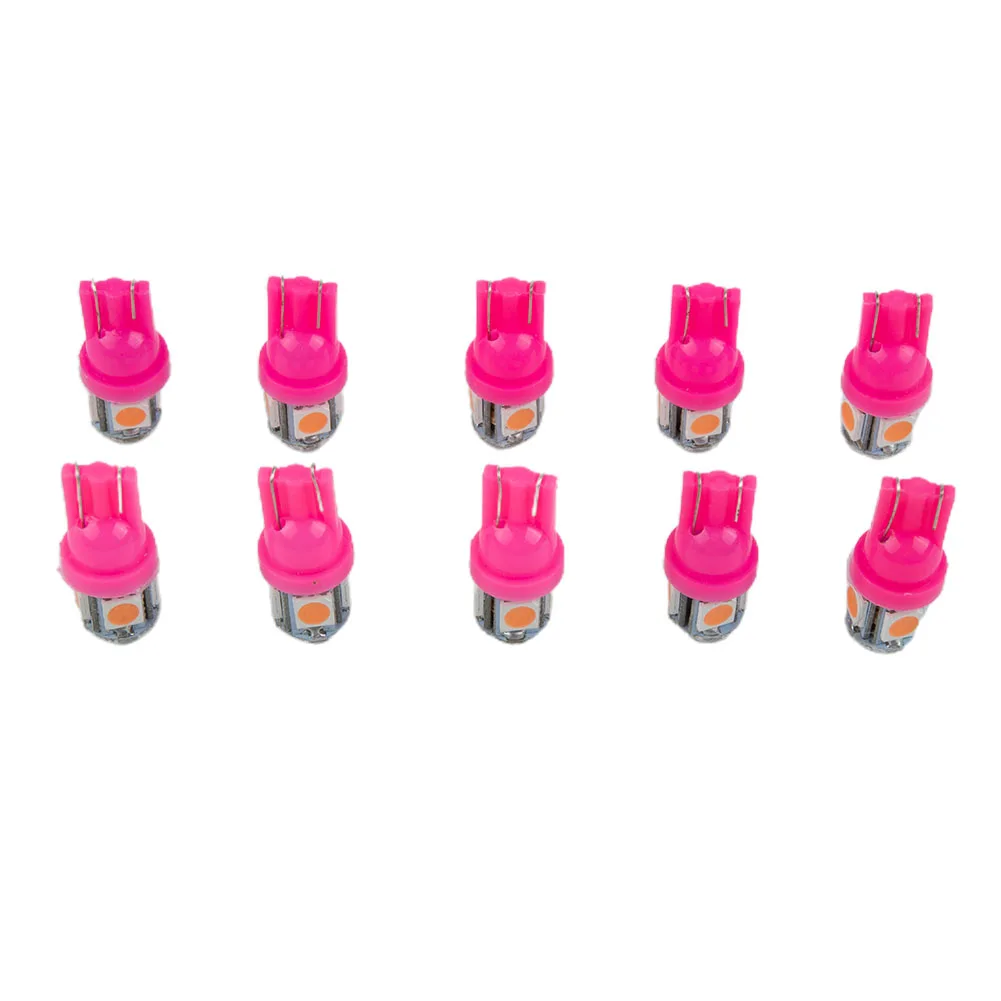 

10 шт., задние габаритные огни T10 194 168 W5W 5050 SMD