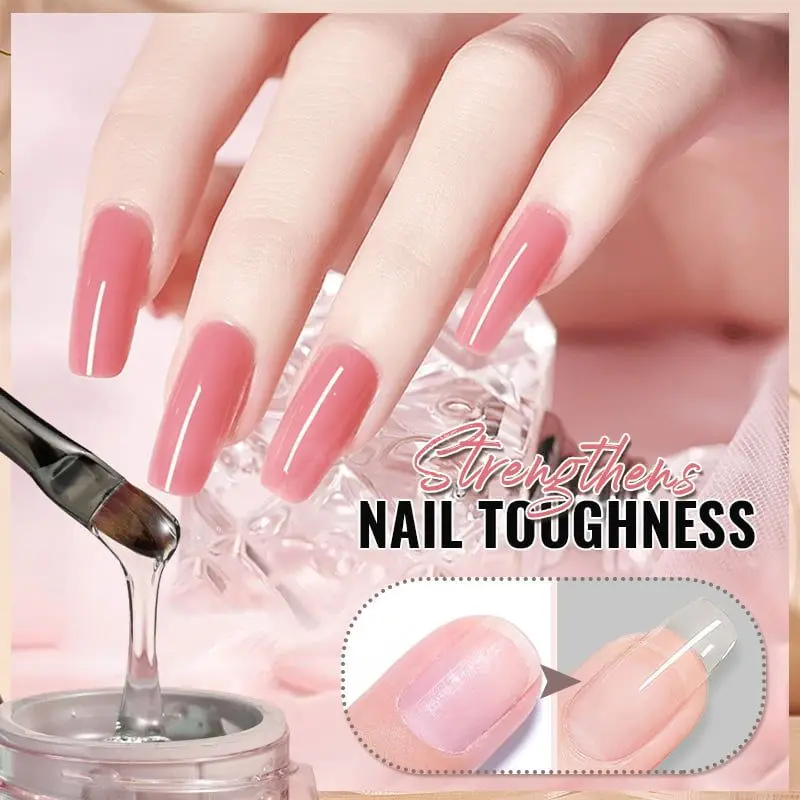 

1PC 5ml Nail Repair & Extend Fiber Gel Crack Nail Repair Glue Quick UV Glue Nail Extension Varnishes Clear Polish Manicure Tools