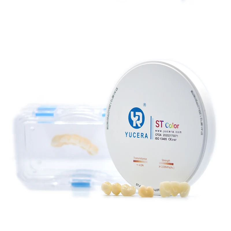 Dental Blocks Zirconia  for Vaneer Teeth Dental Cad Cam Dental False Teeth Multilayer