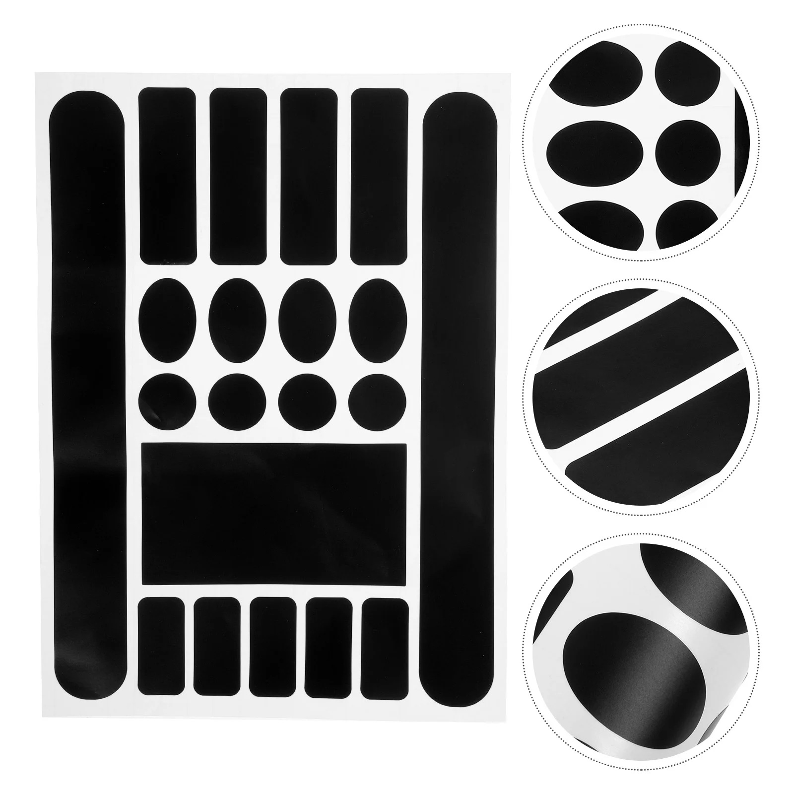 

2 Pcs Bicycle Adhesive Bike Decals Pendant Chain Stay Protectors Pvc Protective Films Frame Stickers Protection