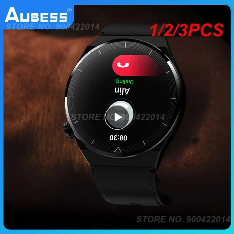 

1/2/3 шт., мужские водонепроницаемые Смарт-часы GT3 AMOLED с экраном 390*390 и Пульсометром