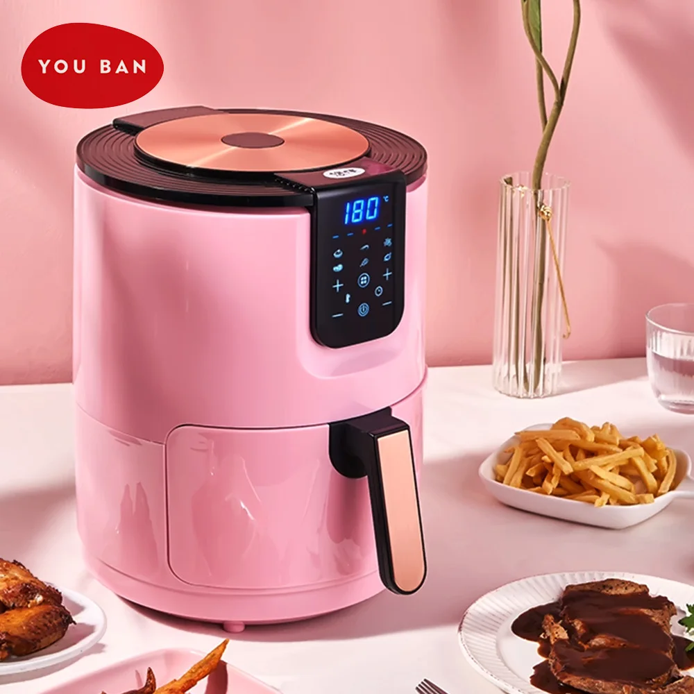 

Air Fryer 3.5L 1400w Oil Free Electric Food Chicken Frying Machine Touch Control Deep Health Airfryer 220V
