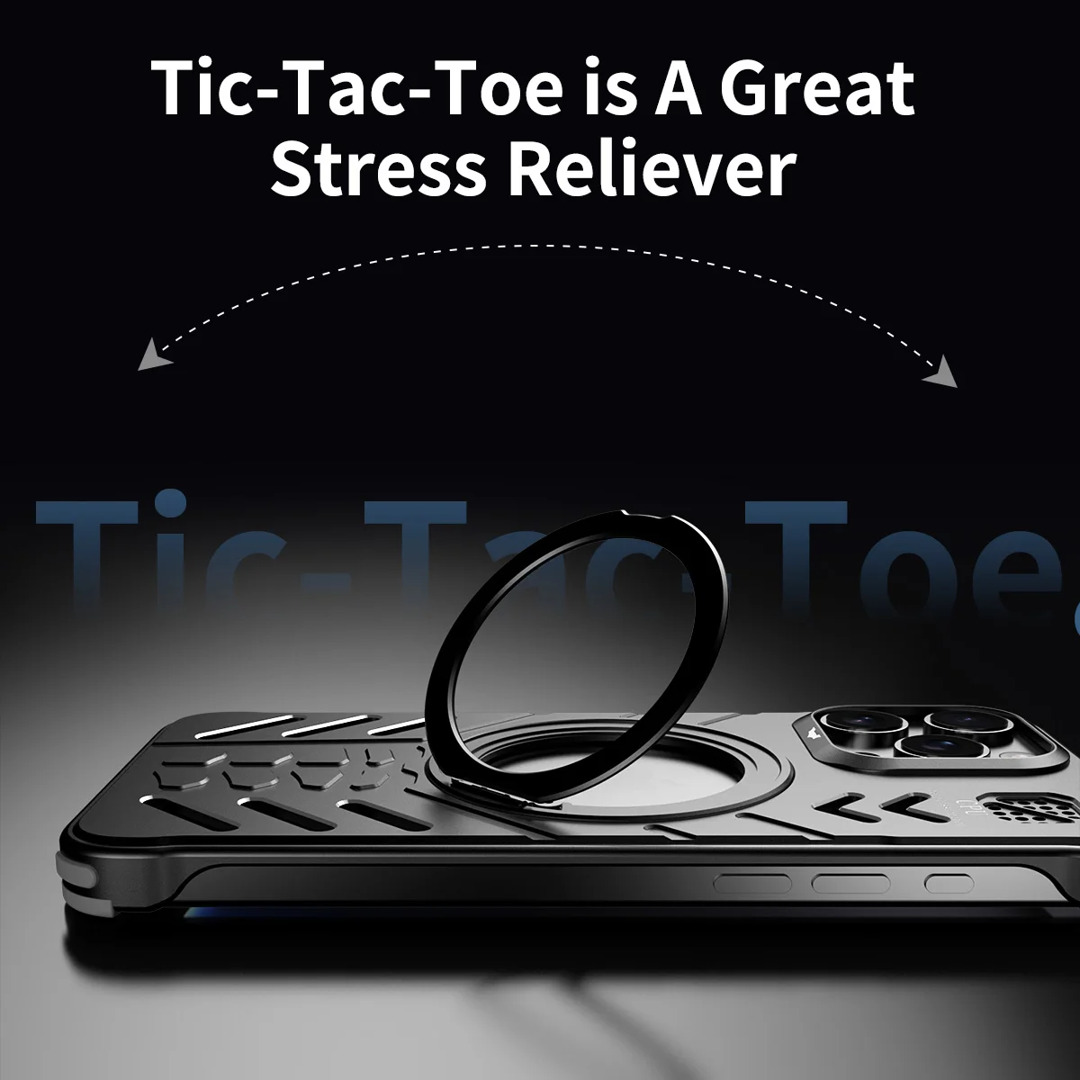 Чехол для телефона с магнитным рассеиванием тепла из алюминиевого сплава iPhone 15 16